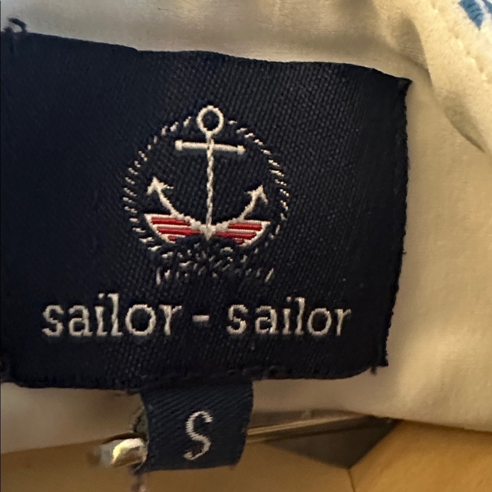 EUC Sailor-Sailor Blue and White Dress - Picture 3 of 3